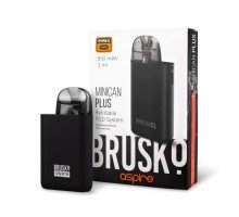 Перезаправляемая Под-Система Бруско Миникан Плюс (Brusko Minican Plus) 850 mah, Чёрный