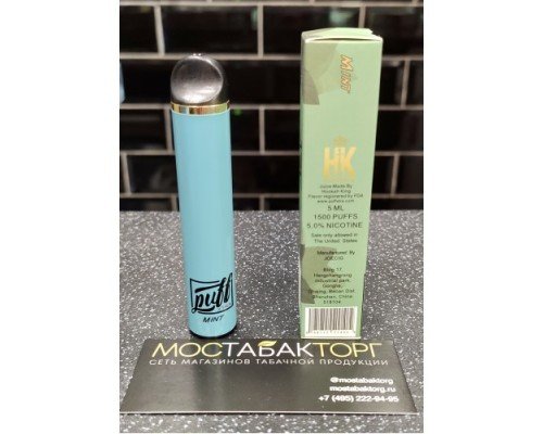 Купить Puff Xtra Mint (Пуф Экстра Мята) по оптовой цене
