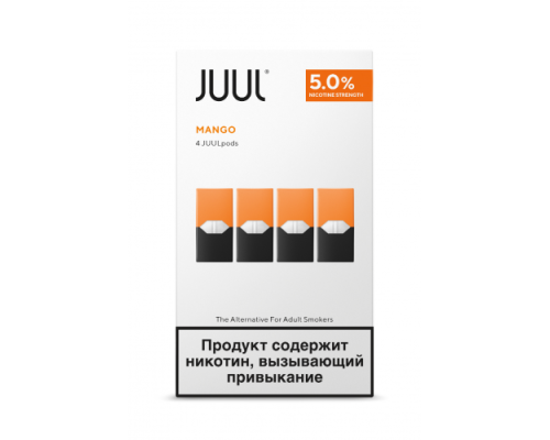Купить Картриджи JUUL Mango по оптовой цене